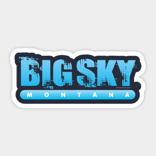 Montana Big Sky Sticker